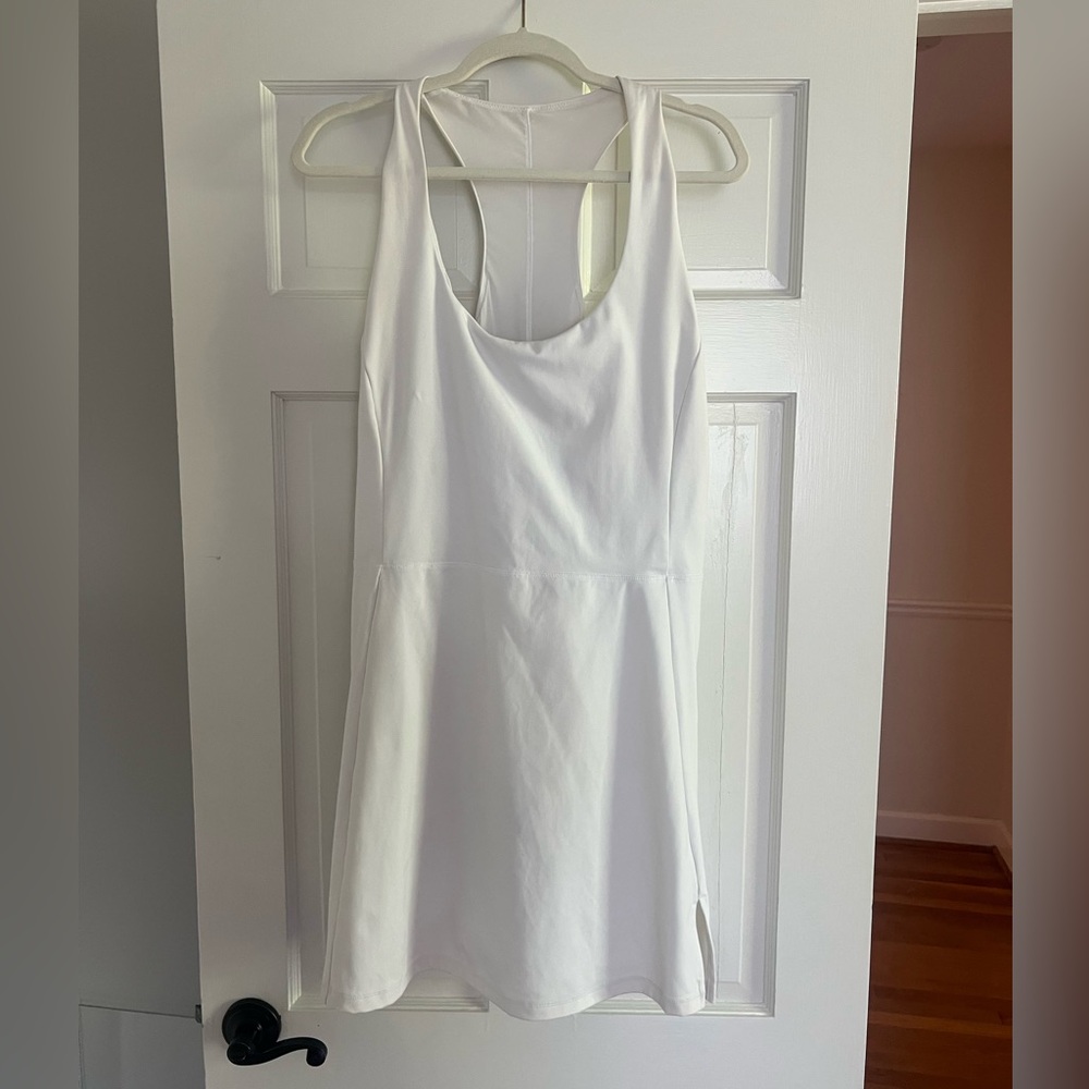 J. Crew Women's White Active CloudStretch Side-Split Sports Dress Size XL